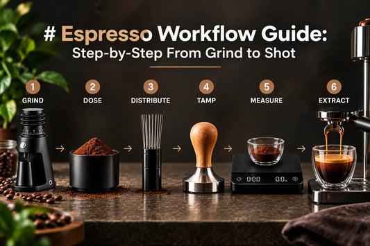 Espresso Workflow Guide: Step-by-Step From Grind to Shot